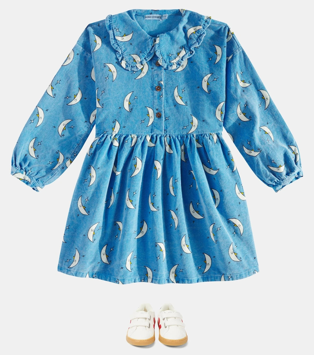 Bobo Choses - Beneath The Moon printed cotton dress