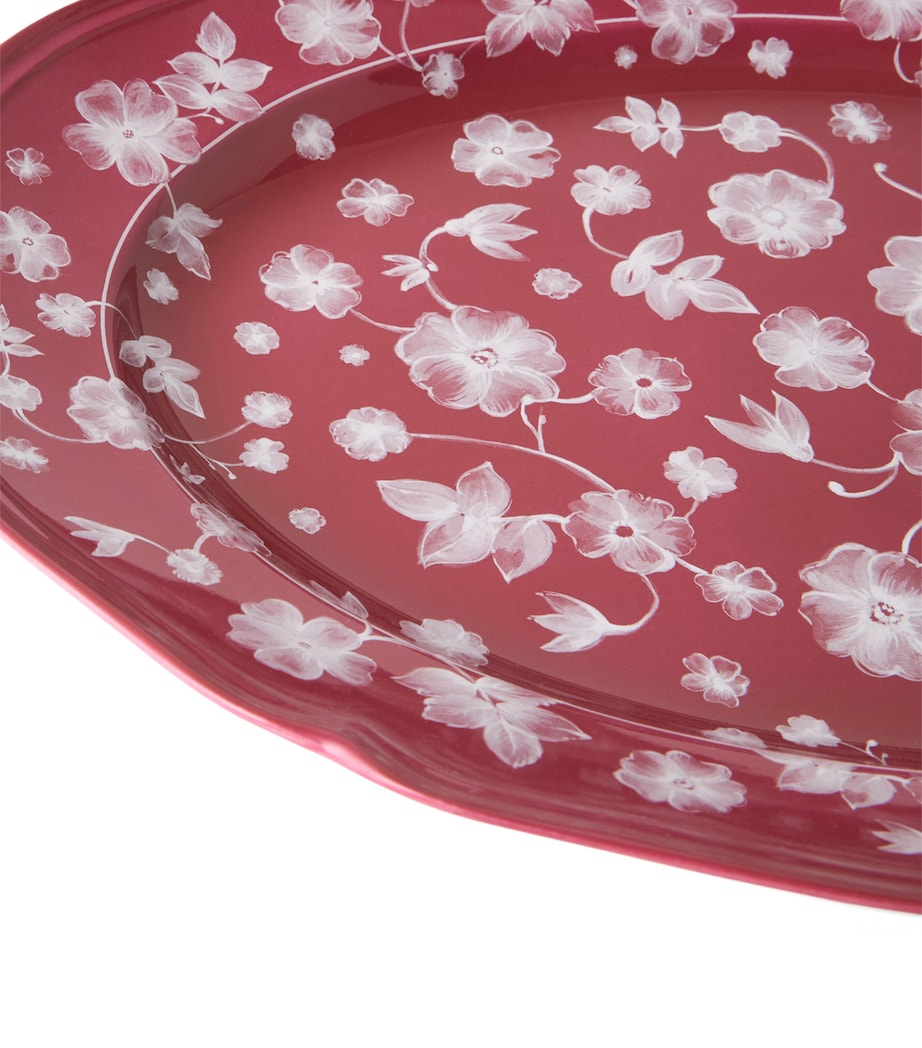 Cabana Magazine x Ginori 1735 Porcelain Floral Serving Plate (29cm)