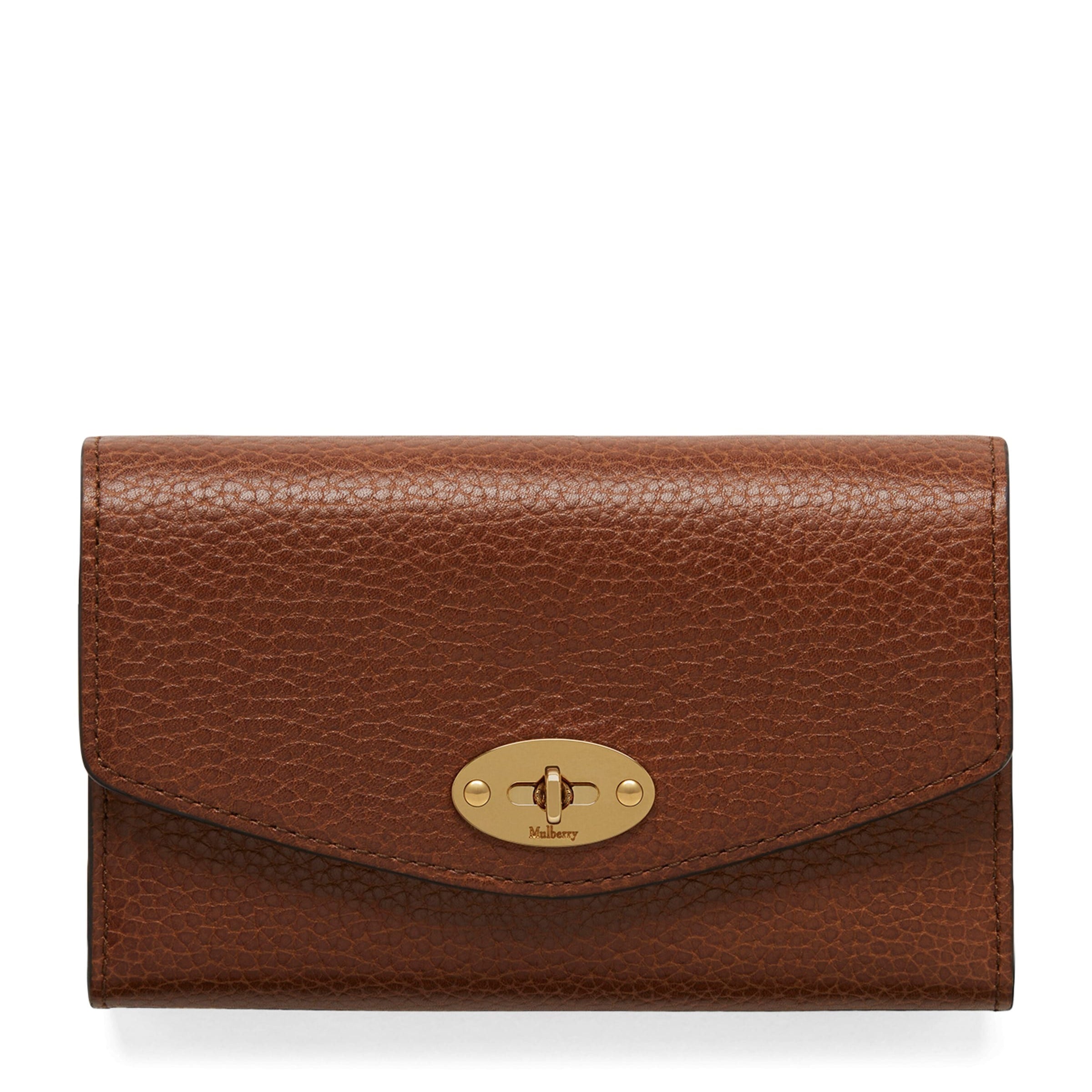 Mulberry Brown Medium Leather Darley Wallet