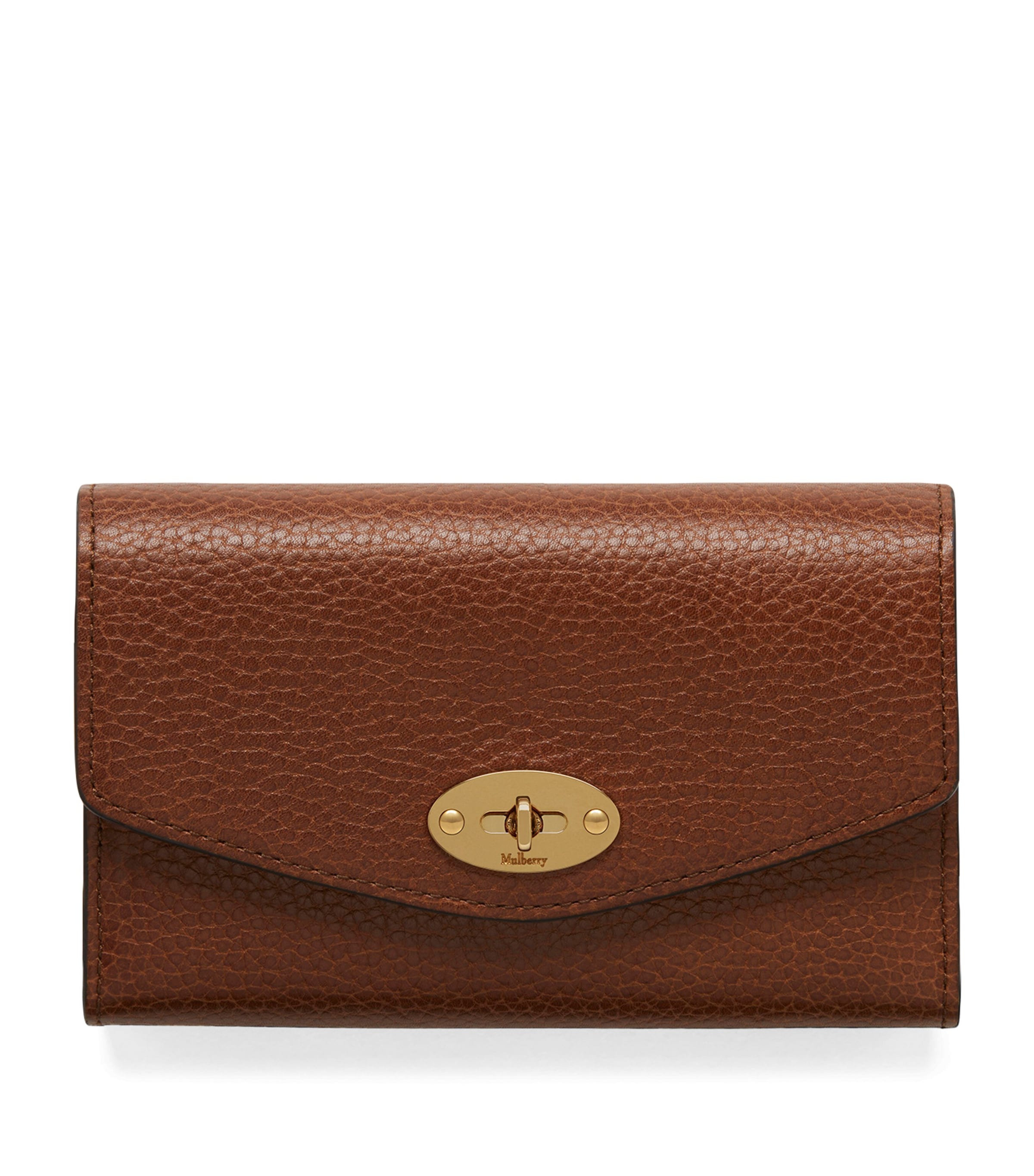 Mulberry Brown Medium Leather Darley Wallet
