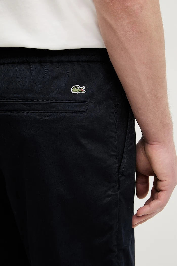 Lacoste erkek pamuklu elastanlı kısa şort