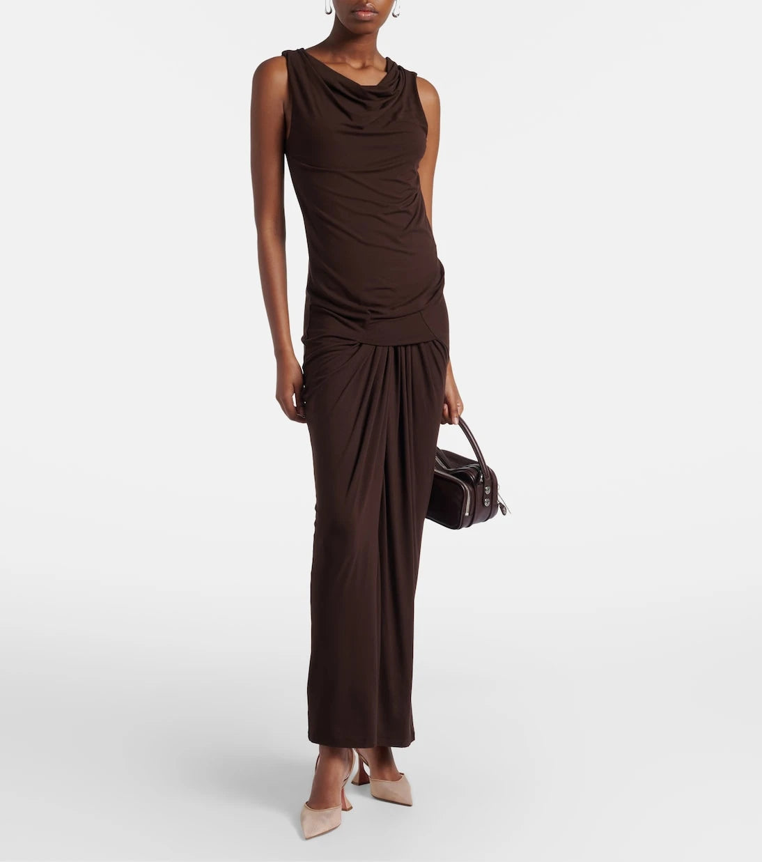 Entire Studios - Draped gathered maxi dress