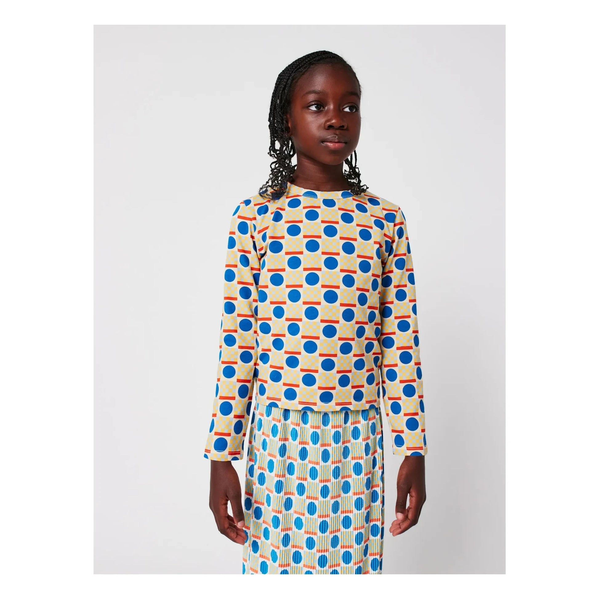 Bobo Choses - Geometric T-shirt Organic cotton | Ecru