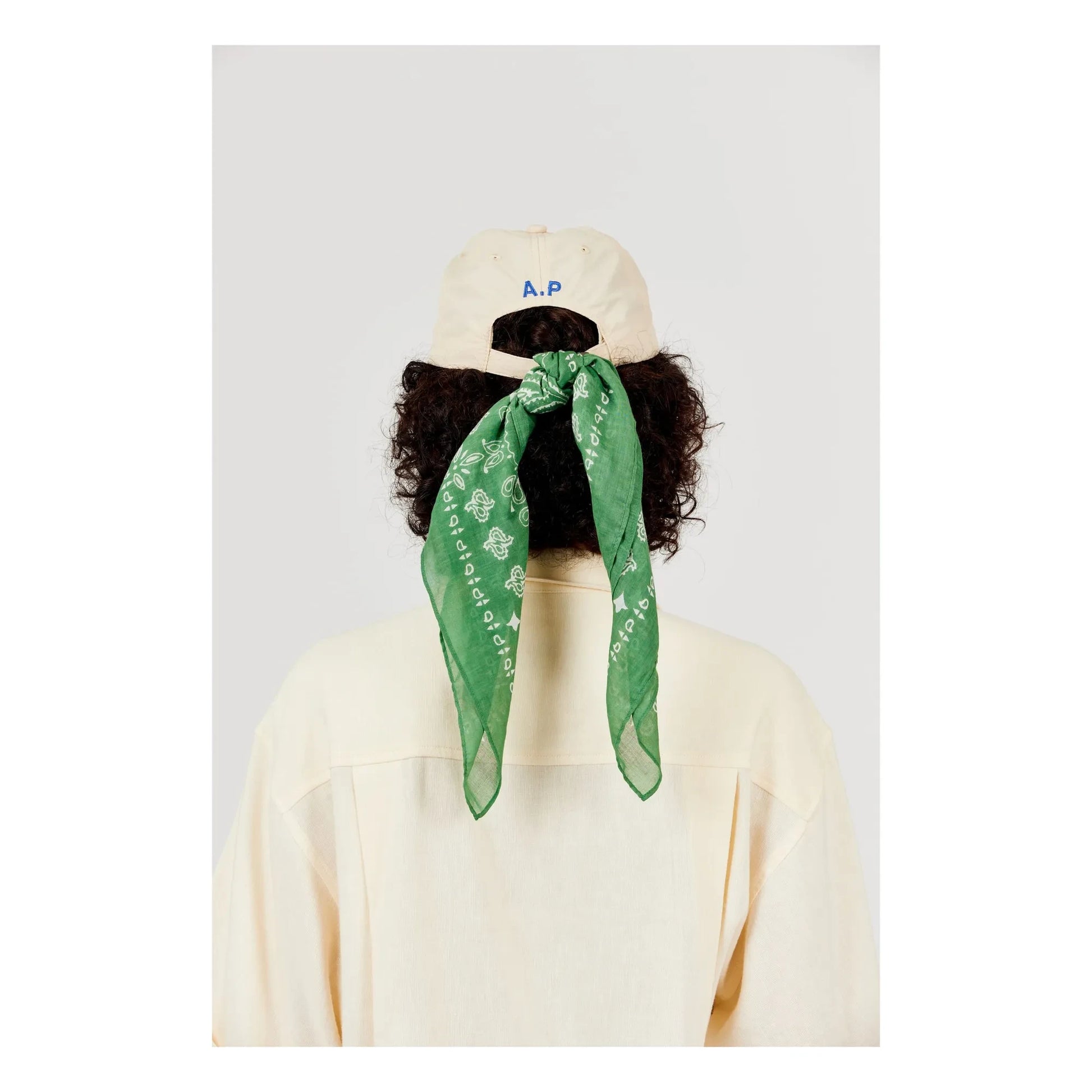 a.p - Cotton Veil Bandana | Khaki