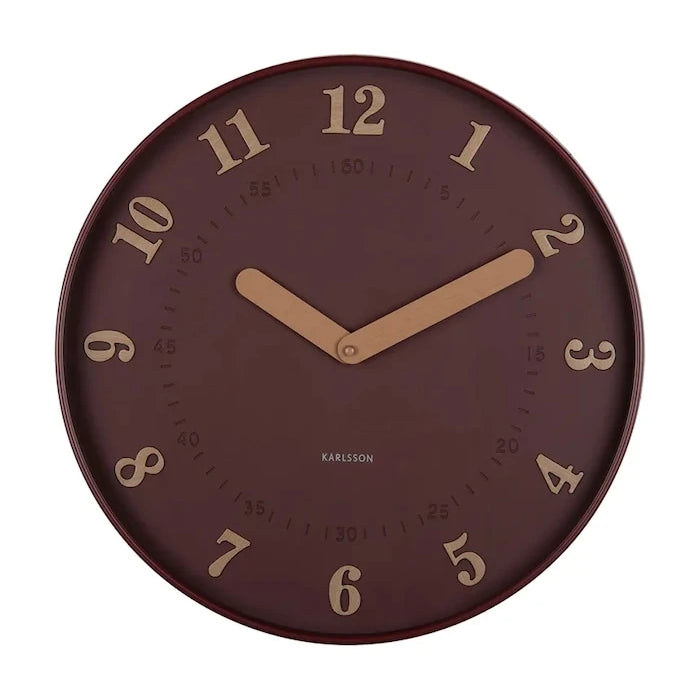 Стенен часовник Karlsson Amena 40 cm
