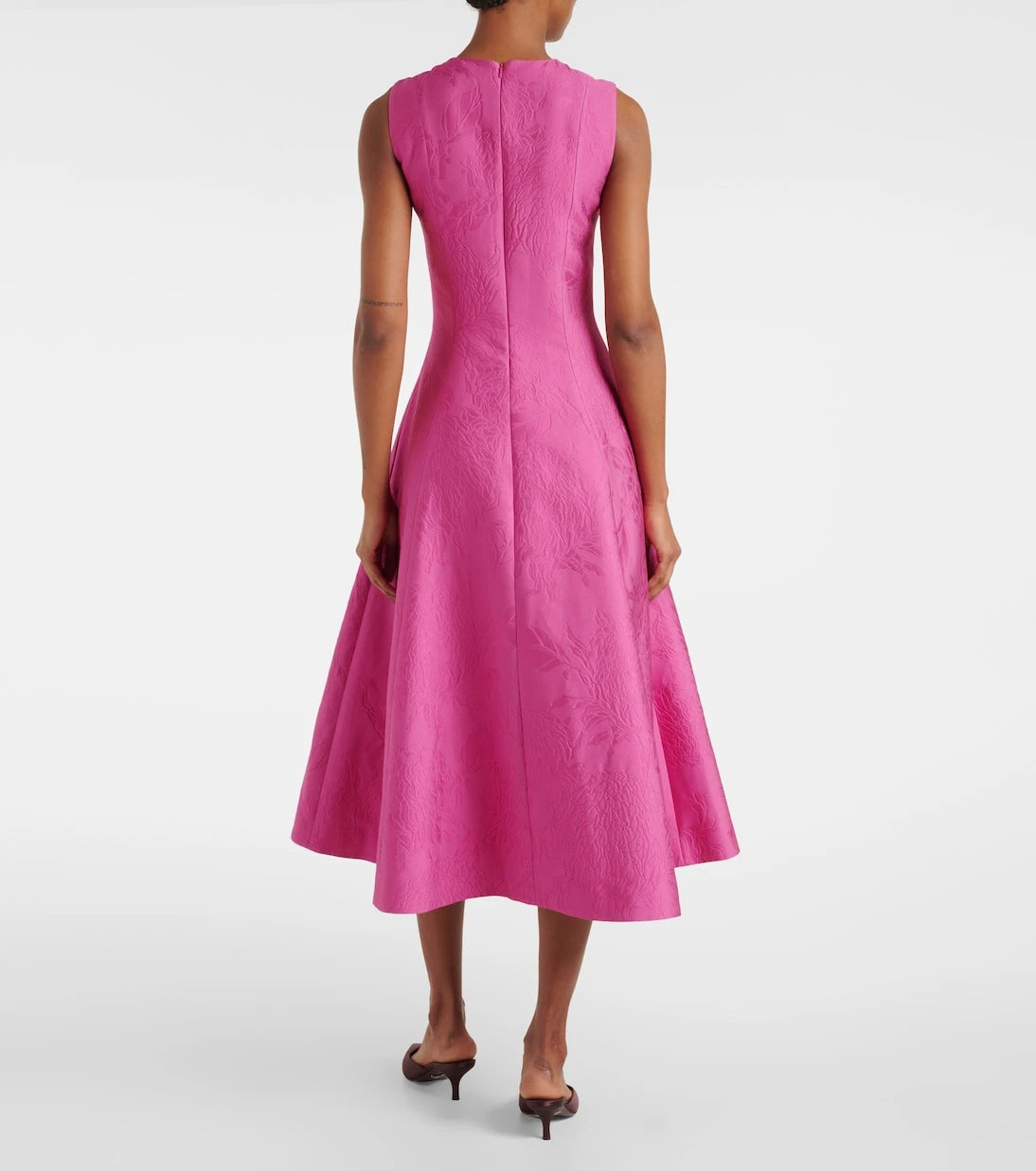 Emilia Wickstead - Mara cloqué cocktail dress