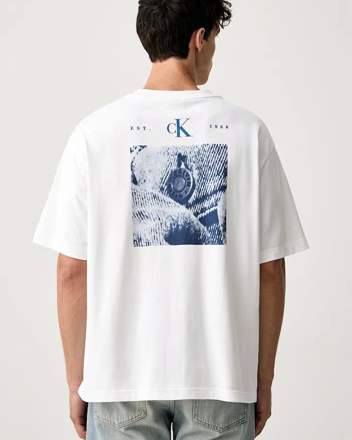 Calvin Klein Jeans erkek pamuklu tişört