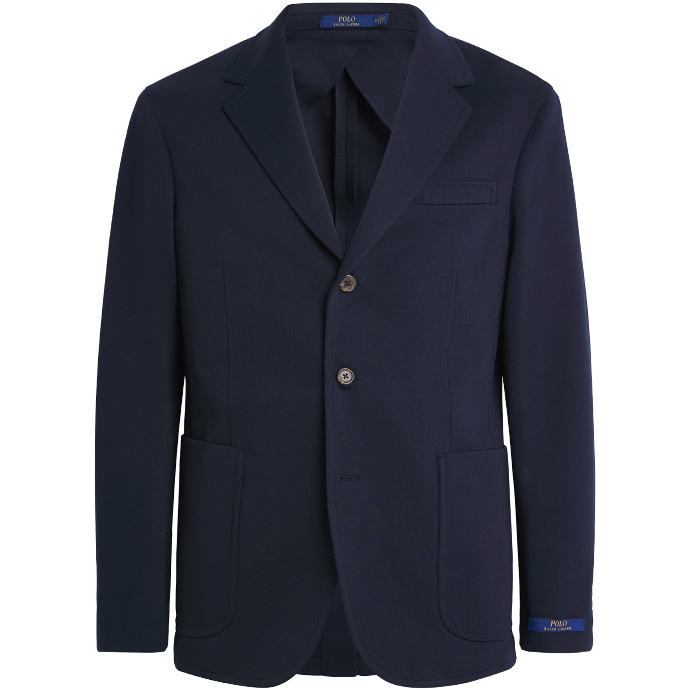 Navy Double-Knit Blazer