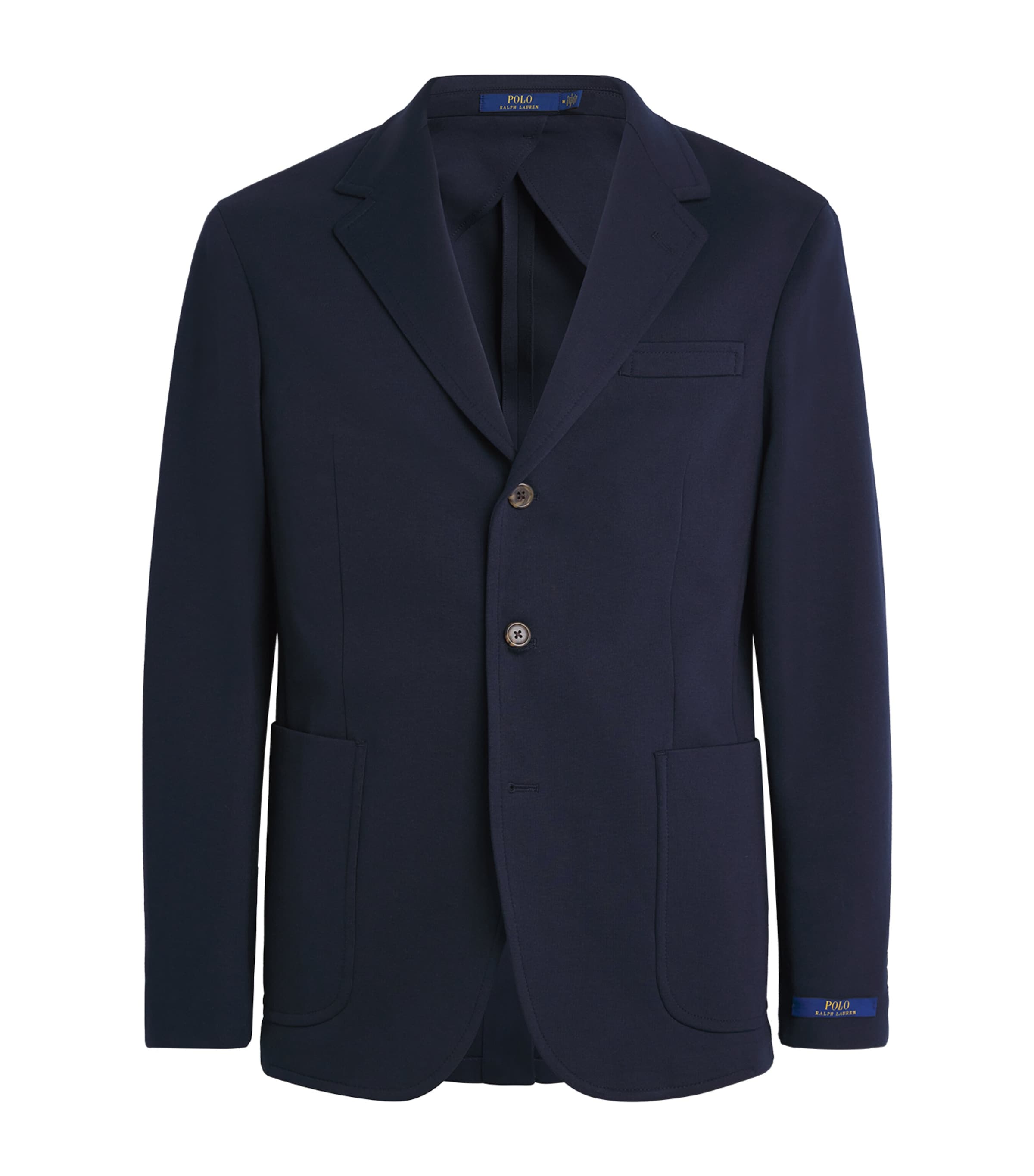 Navy Double-Knit Blazer
