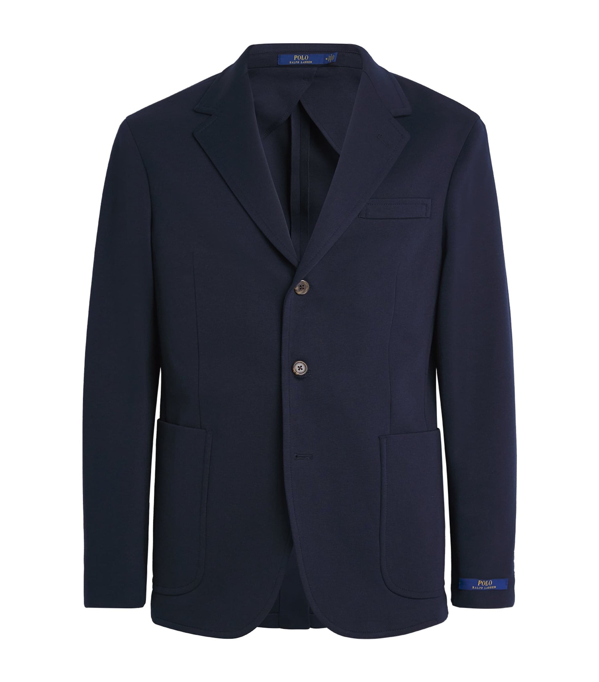 Navy Double-Knit Blazer