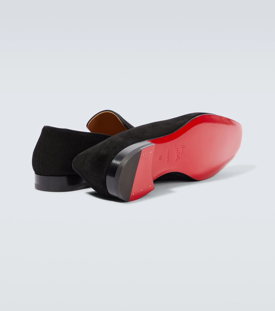Christian Louboutin - Dandelion suede loafers