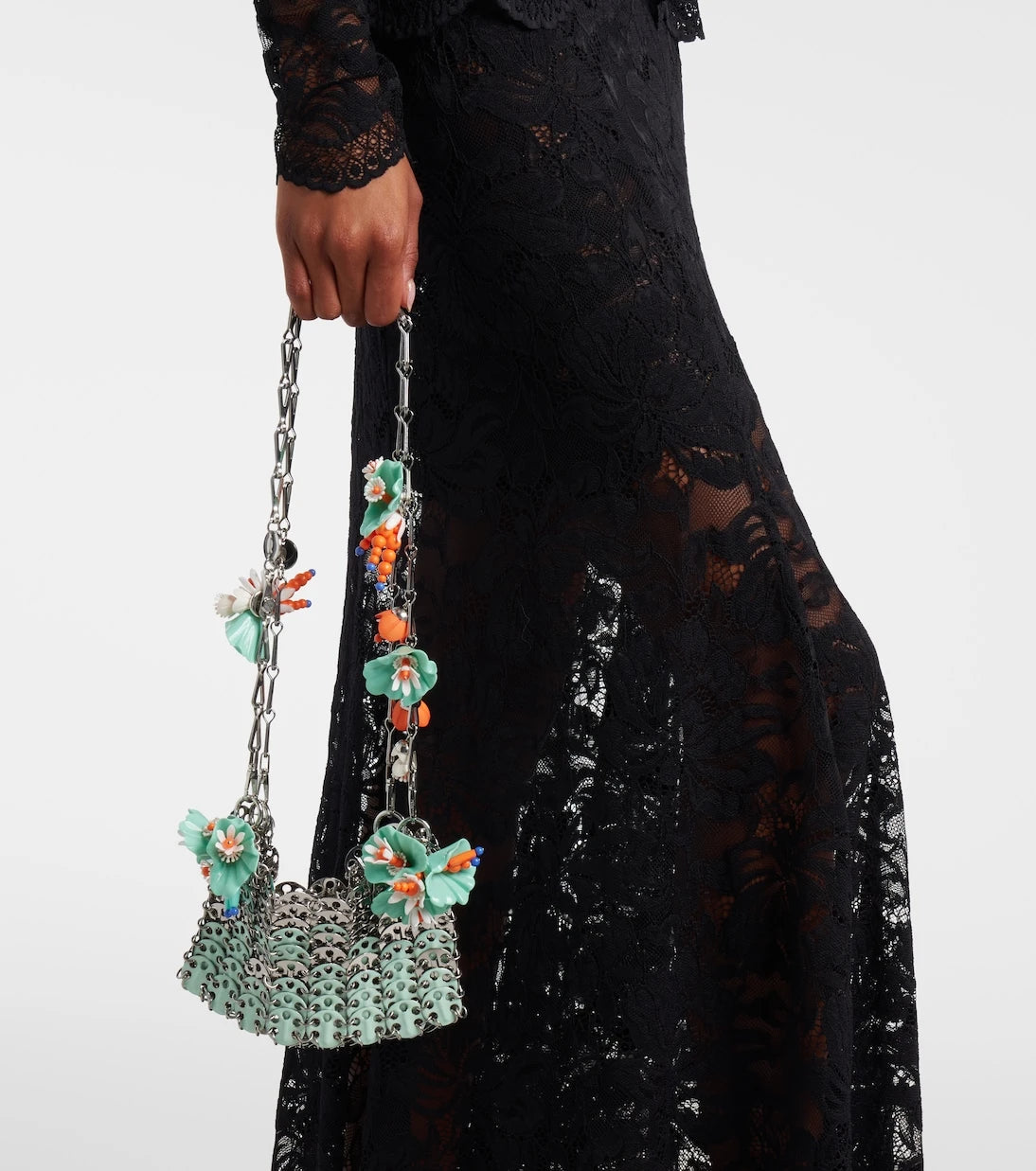 Rabanne - Sac A Main Small embellished shoulder bag