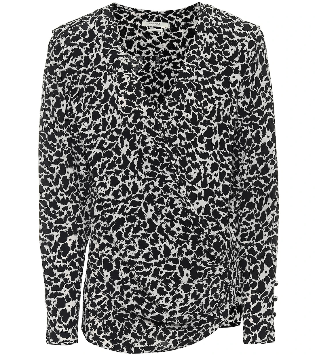 Marant Etoile - Floral wrap blouse