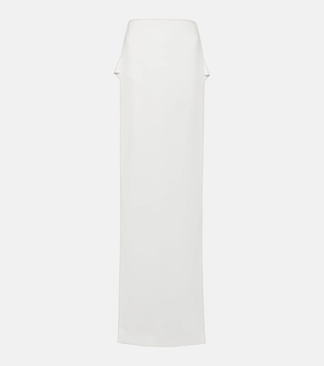 Mônot - Side-slit jersey maxi skirt