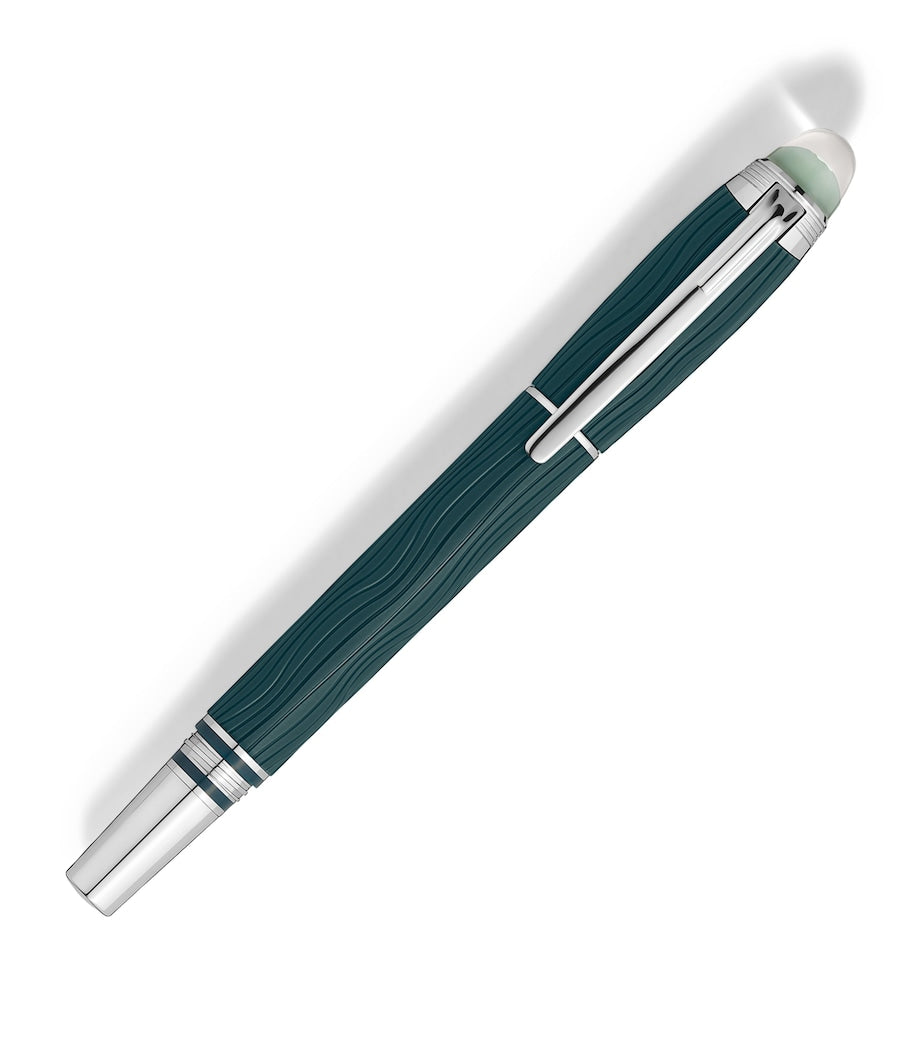 Montblanc Platinum-Coated StarWalker PolarGreen Fineliner Pen