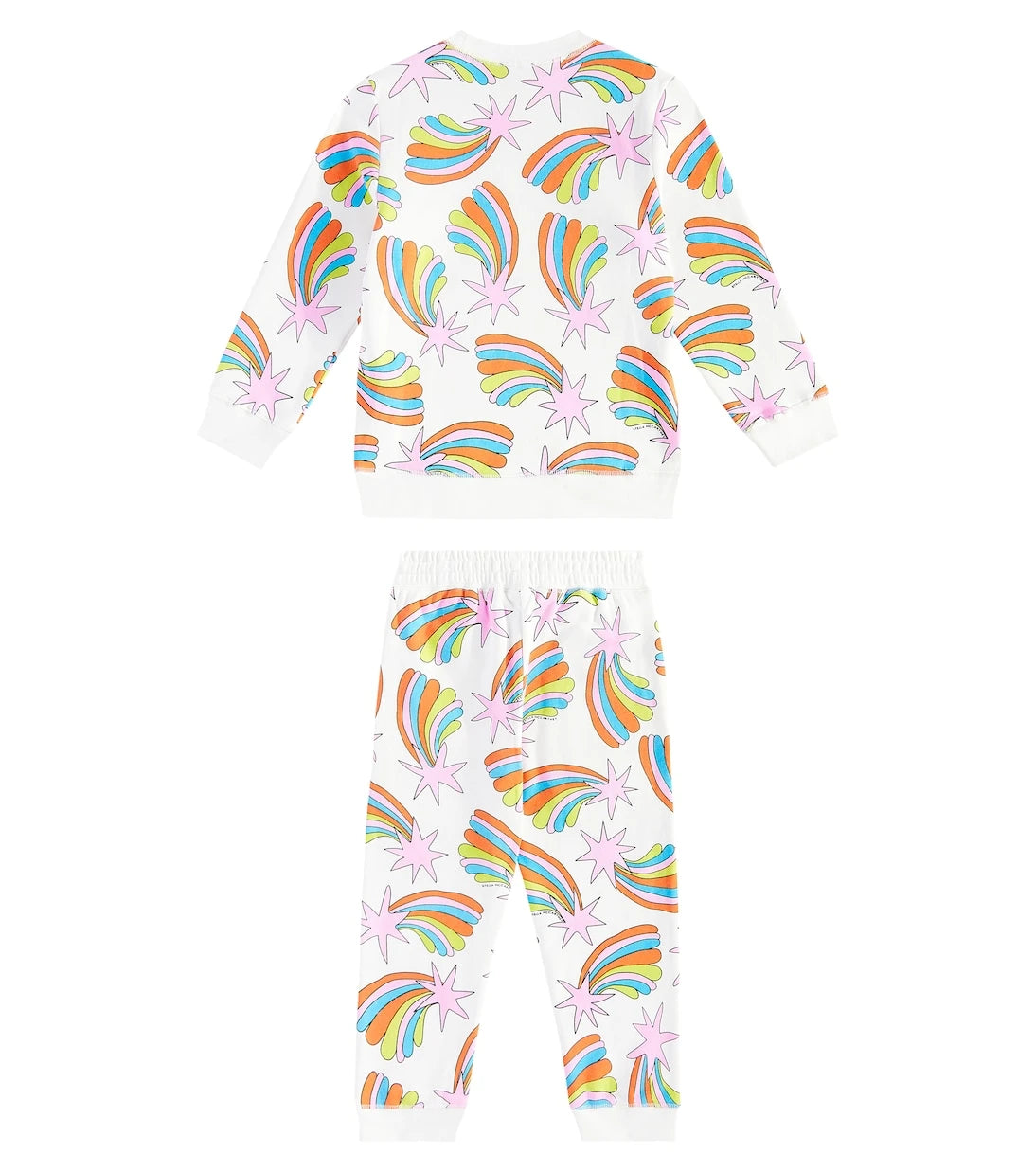 Stella McCartney Kids - Printed cotton sweatshirt and sweatpants set