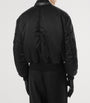 TOM FORD Black Silk Bomber Jacket