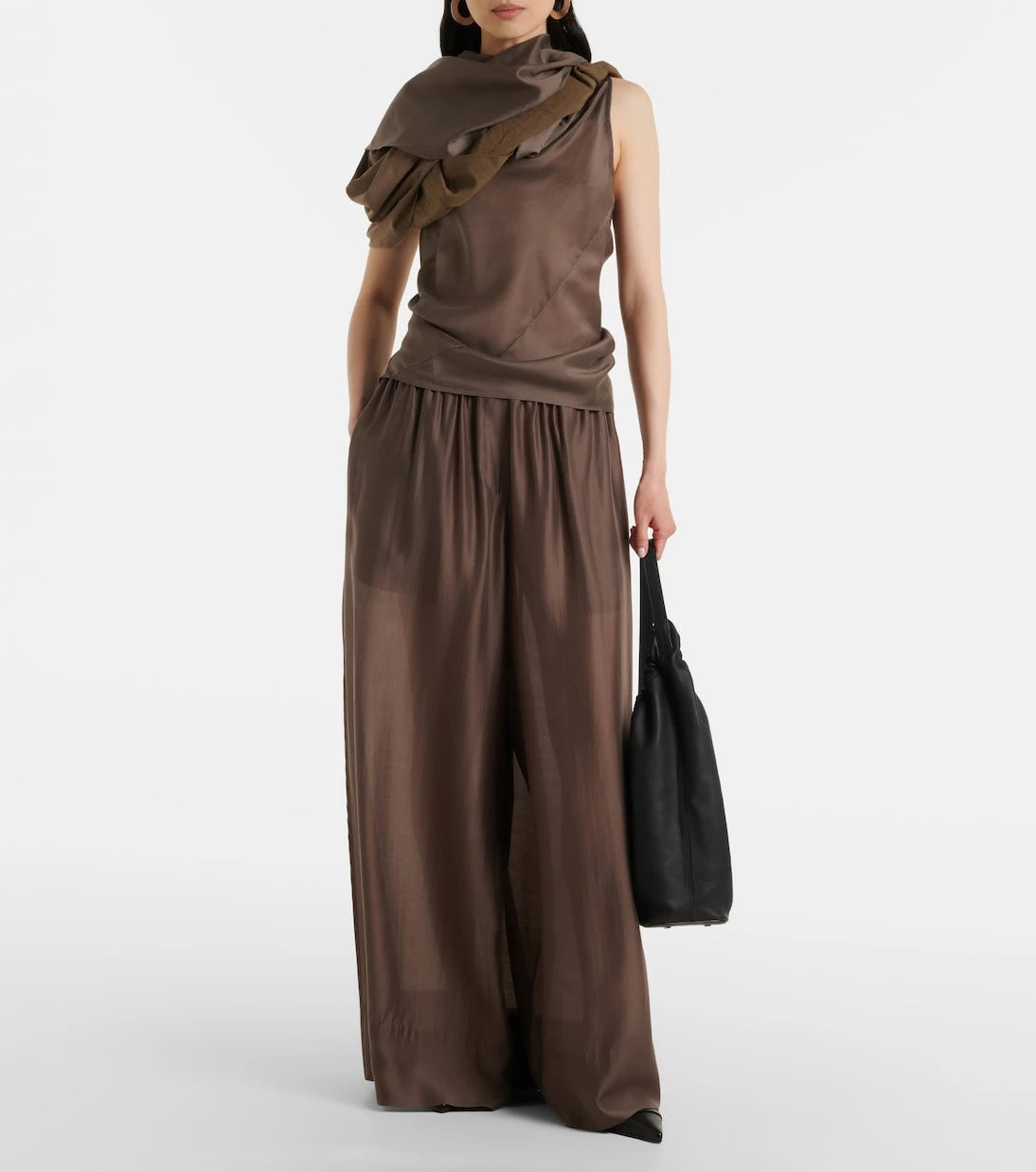 Entire Studios - Satin wide-leg pants