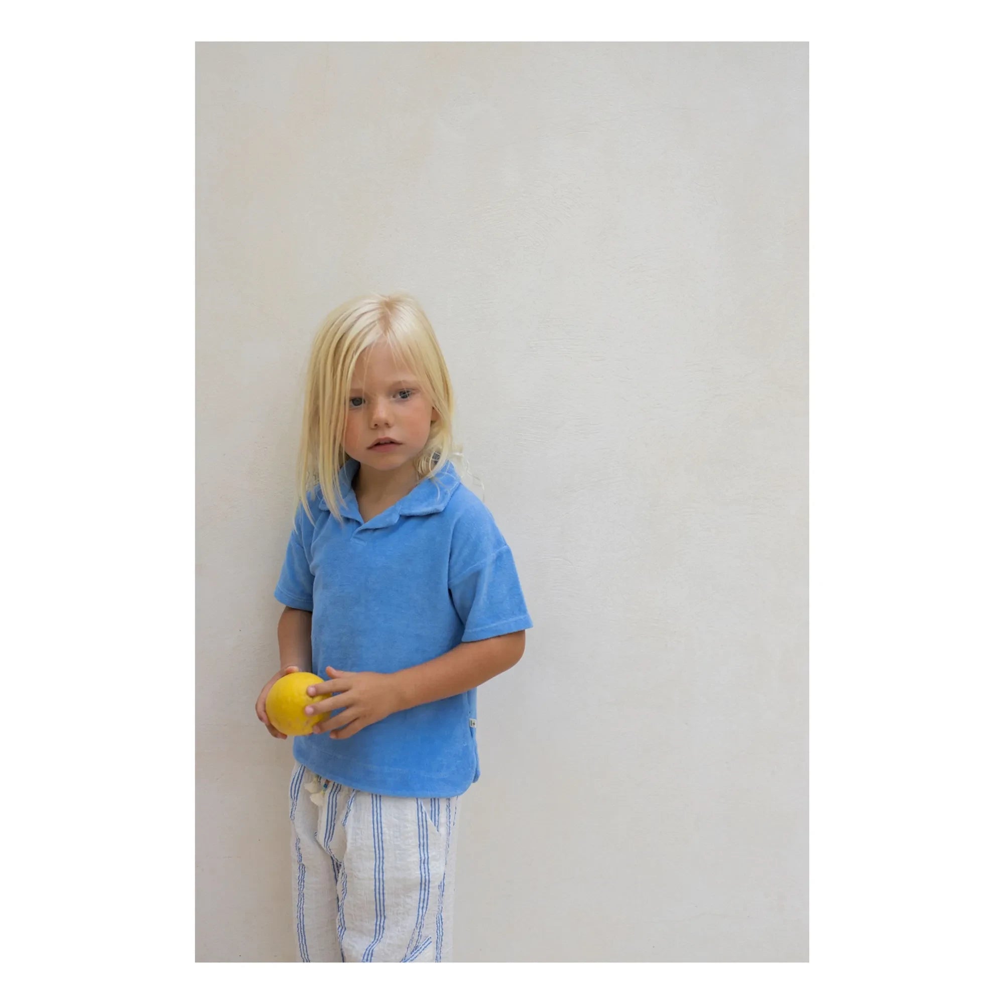 1+ in the family - Polo Soller Eponge | Light blue