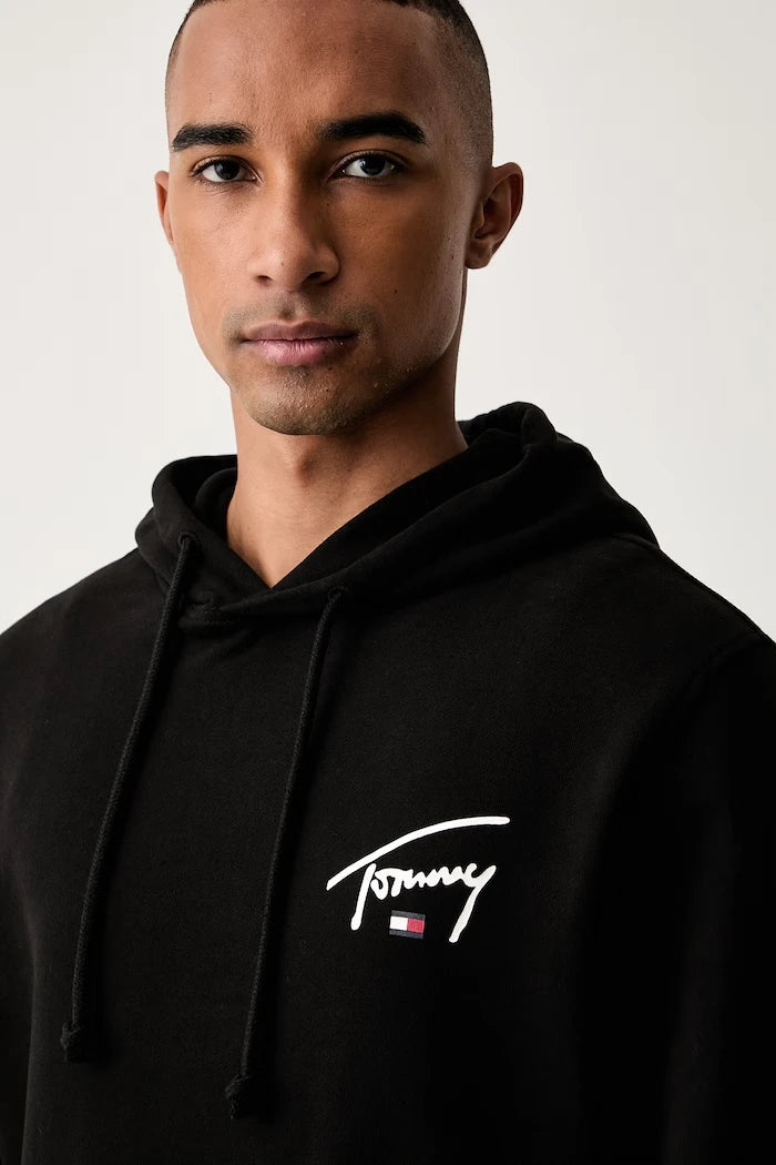 Kapüşonlu erkek pamuklu sweatshirt
