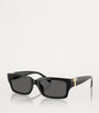 Tiffany & Co. Black Acetate Rectangular Sunglasses