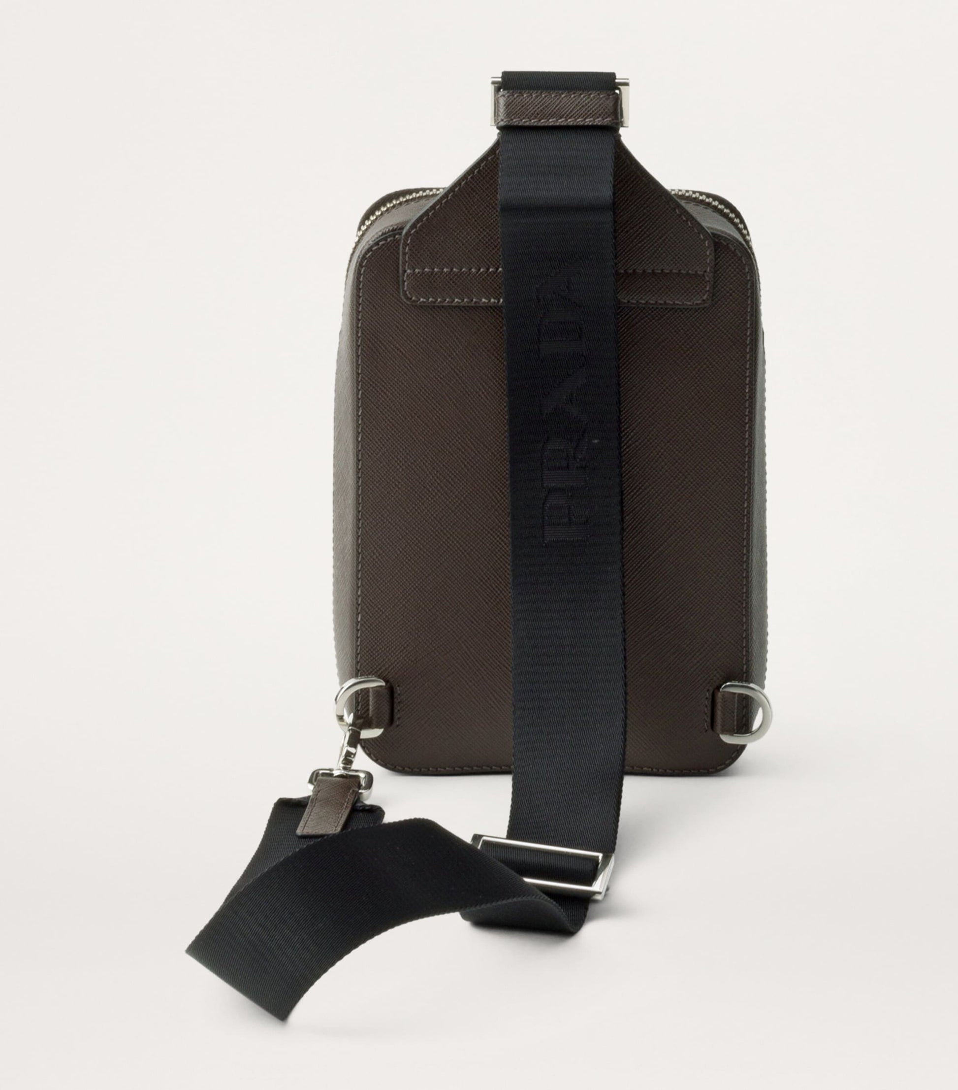 Prada Saffiano Leather Brique Cross-Body Bag