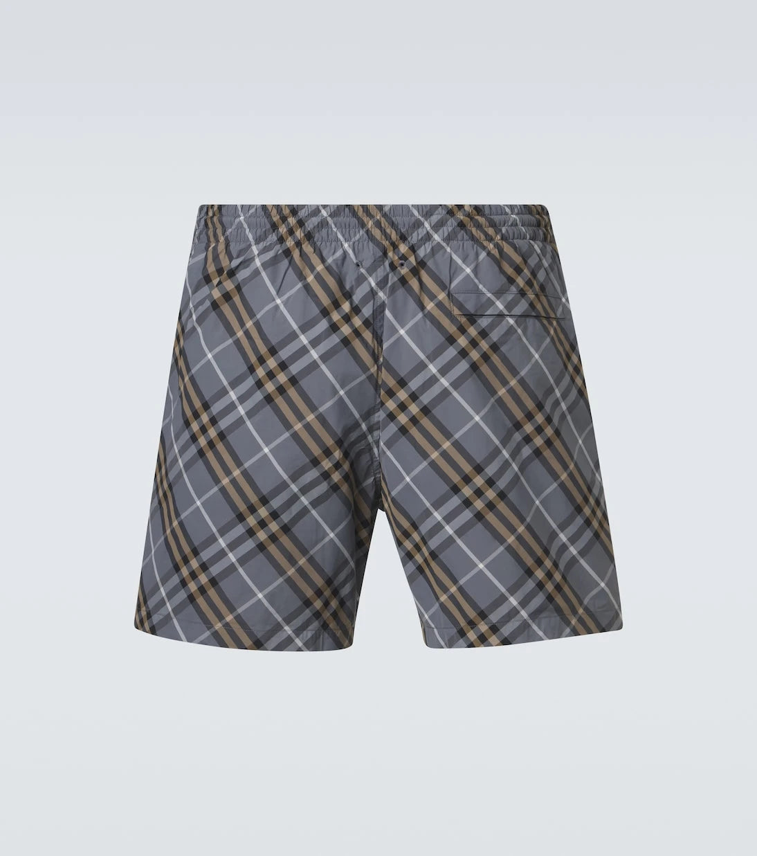 Burberry - Burberry Check swim trunks