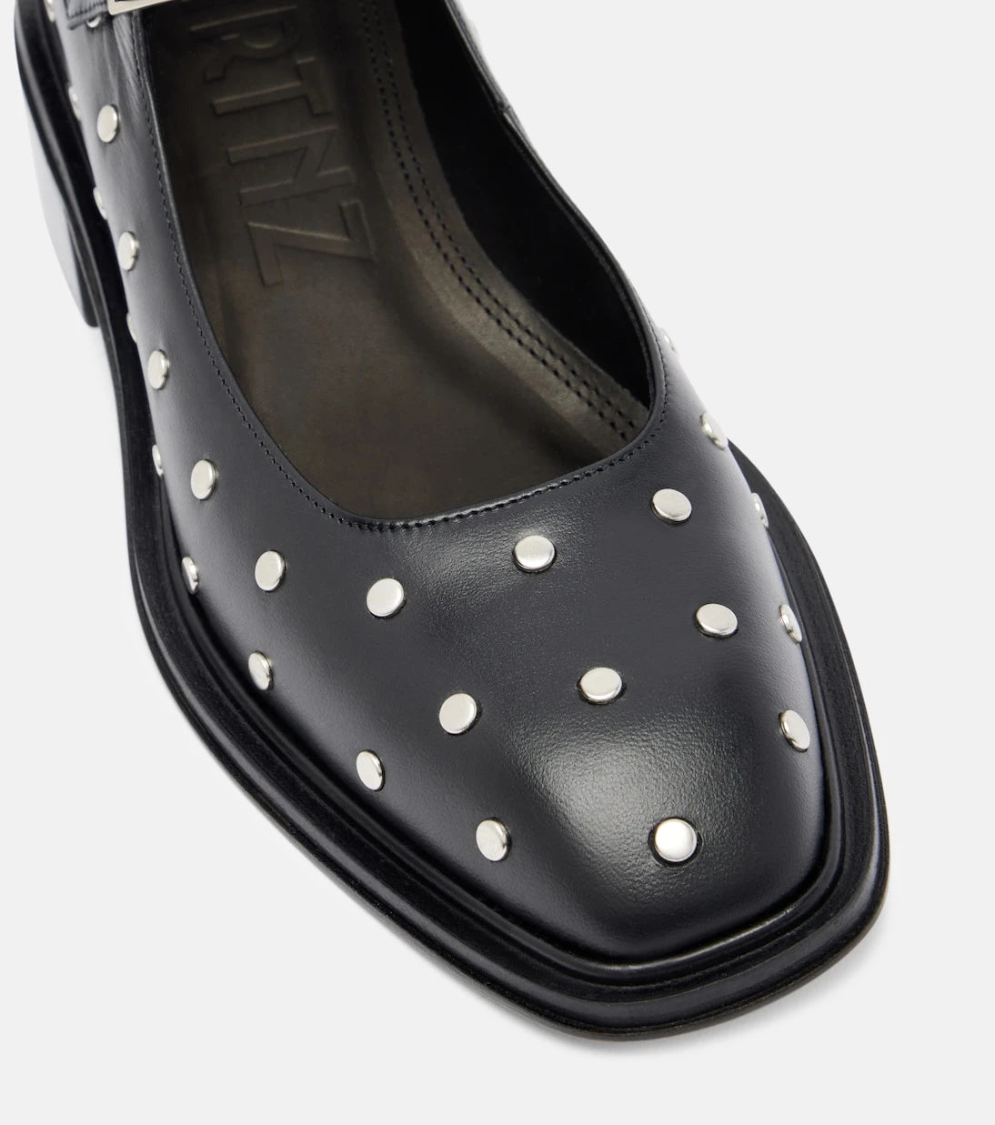Souliers Martinez - Penelope 40 leather Mary Jane pumps
