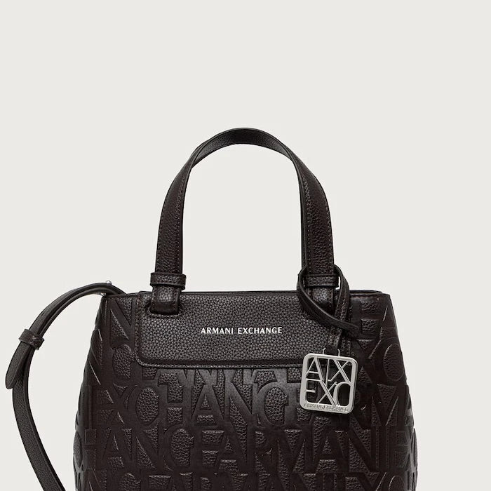 Armani Exchange kadın tote çanta suni deriden