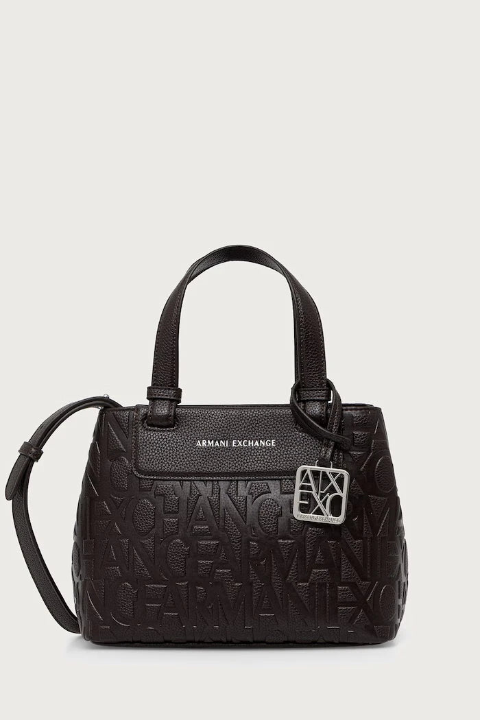 Armani Exchange kadın tote çanta suni deriden