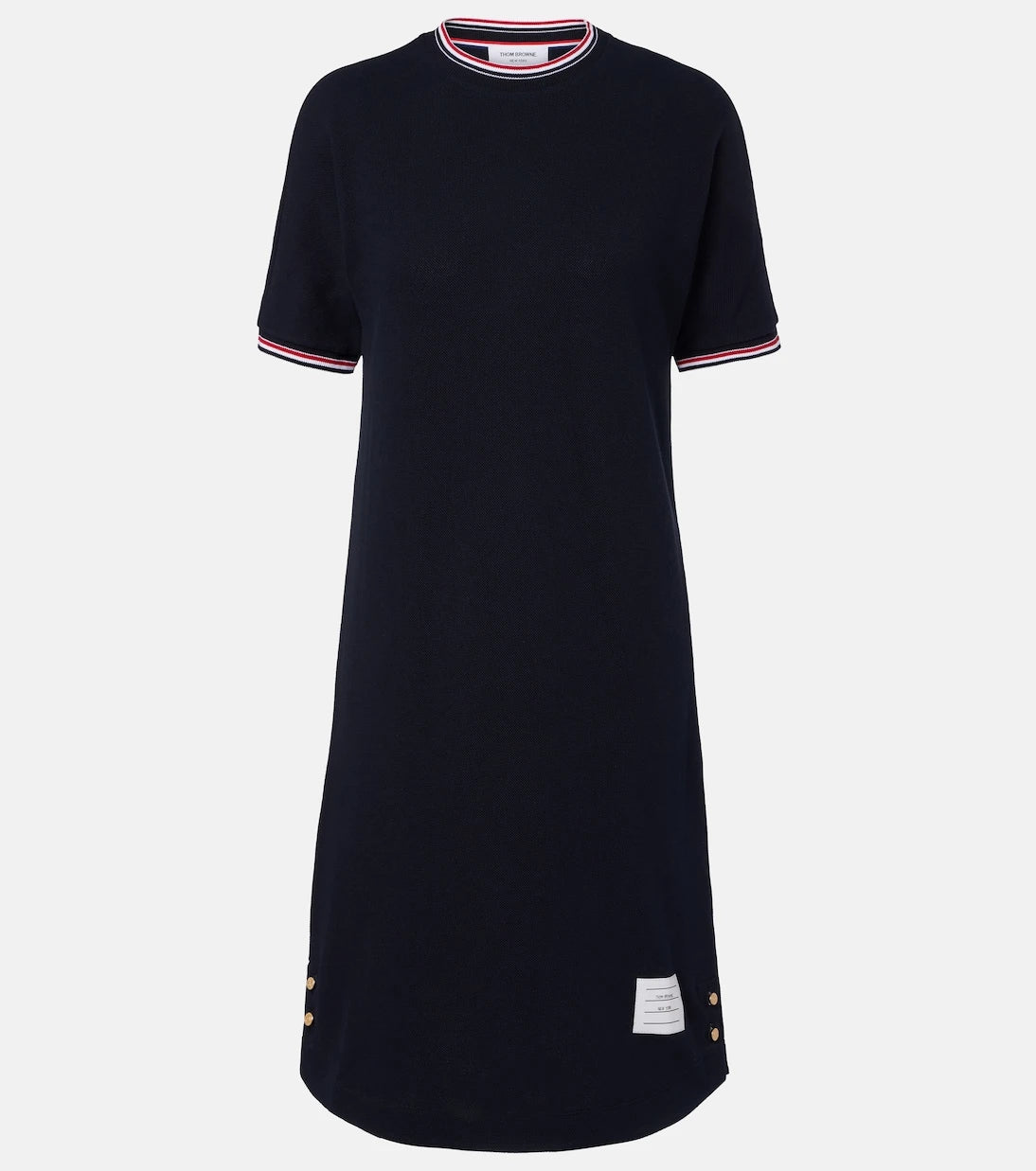 Thom Browne - Dolman cotton T-shirt dress