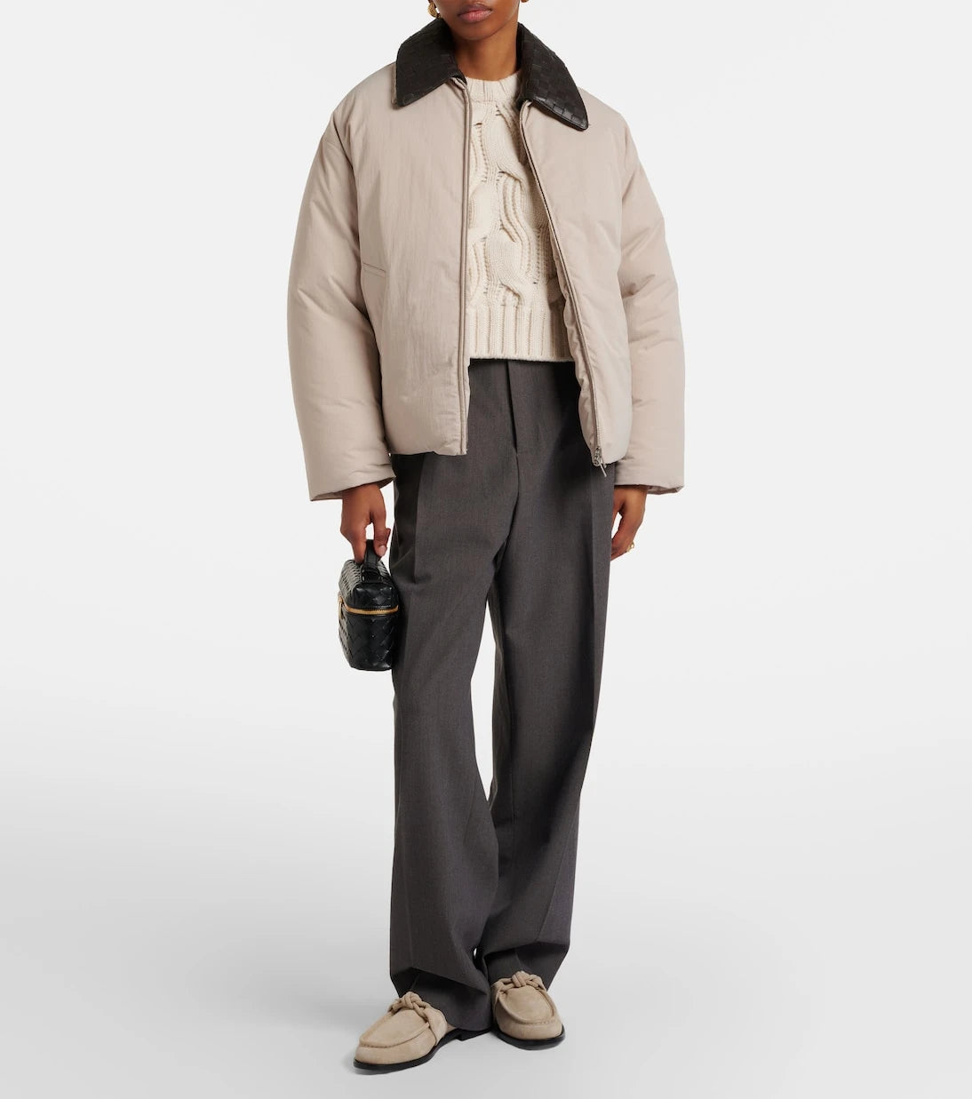 Bottega Veneta - Astaire Knot suede loafers