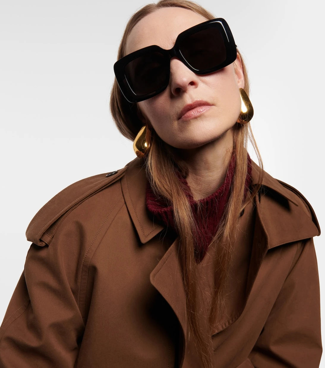 Celine Eyewear - Bold 3 Dots köşeli güneş gözlüğü