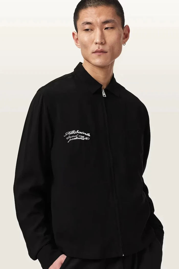 AllSaints късо яке мъжко от вискоза BUCK