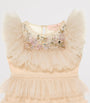 Tutu Du Monde Ivory Tulle Embellished Rana Dress (2-11 Years)