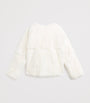 Yves Salomon Enfant Rabbit Fur Coat (4-14 Years)