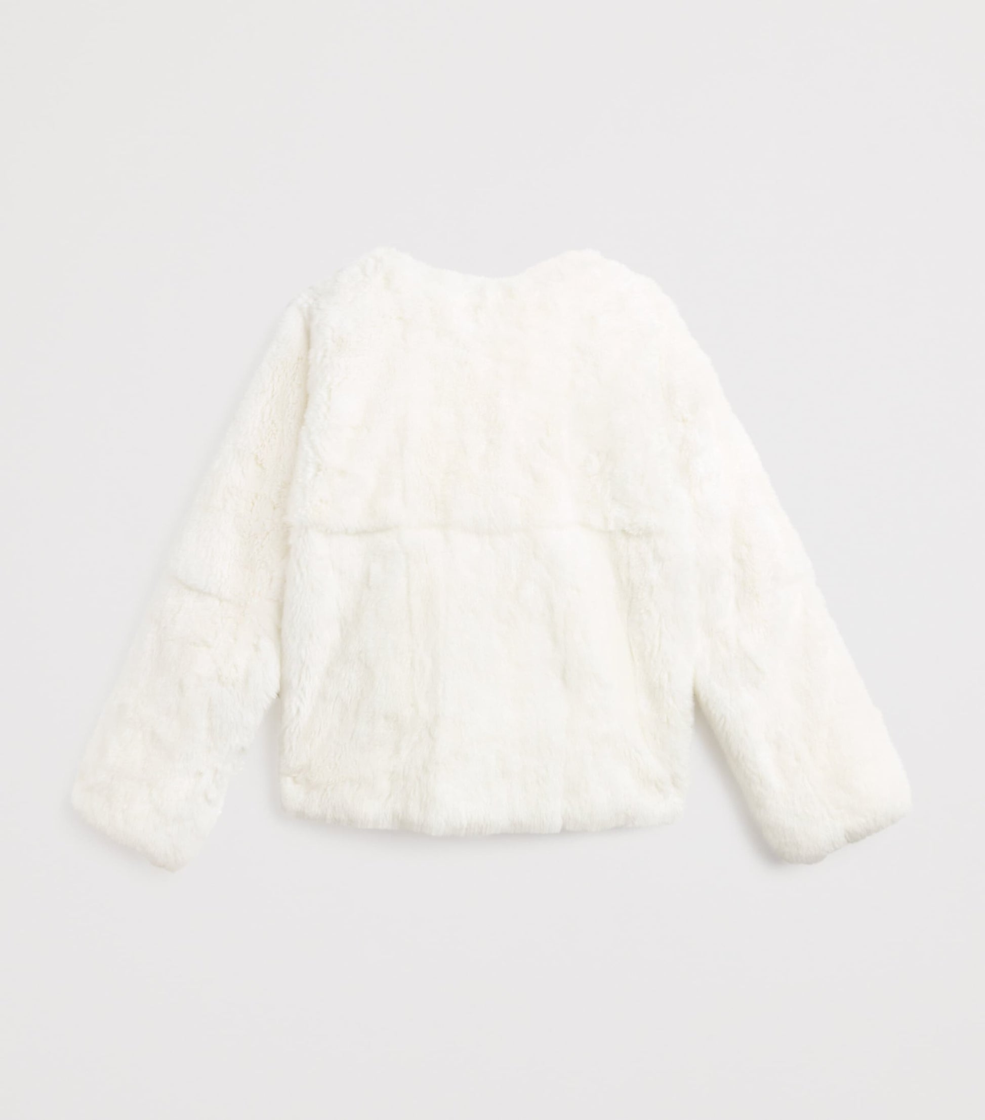 Yves Salomon Enfant Rabbit Fur Coat (4-14 Years)