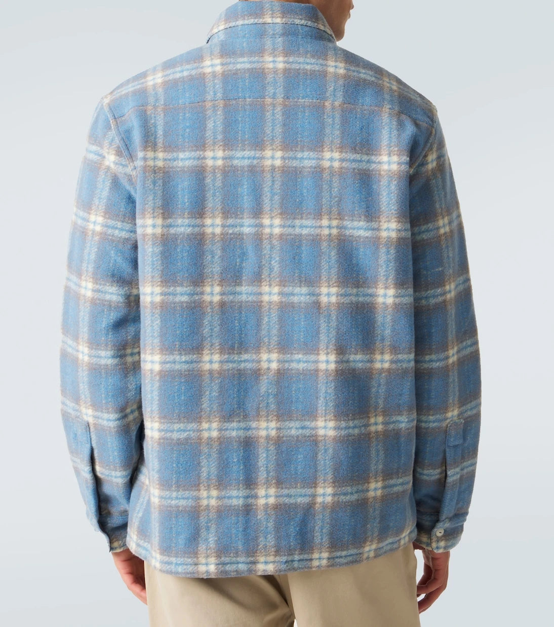 Polo Ralph Lauren - Plaid wool-blend flannel shirt