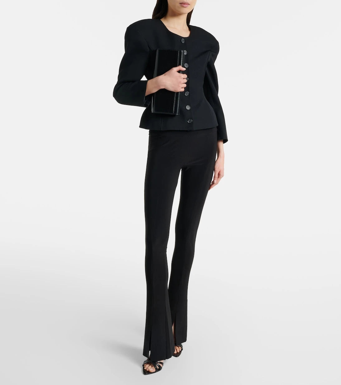 Norma Kamali - Spat jersey leggings