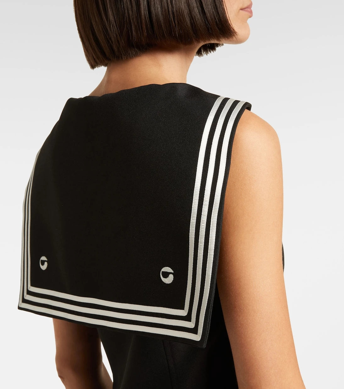 Coperni - Belted pleated minidress