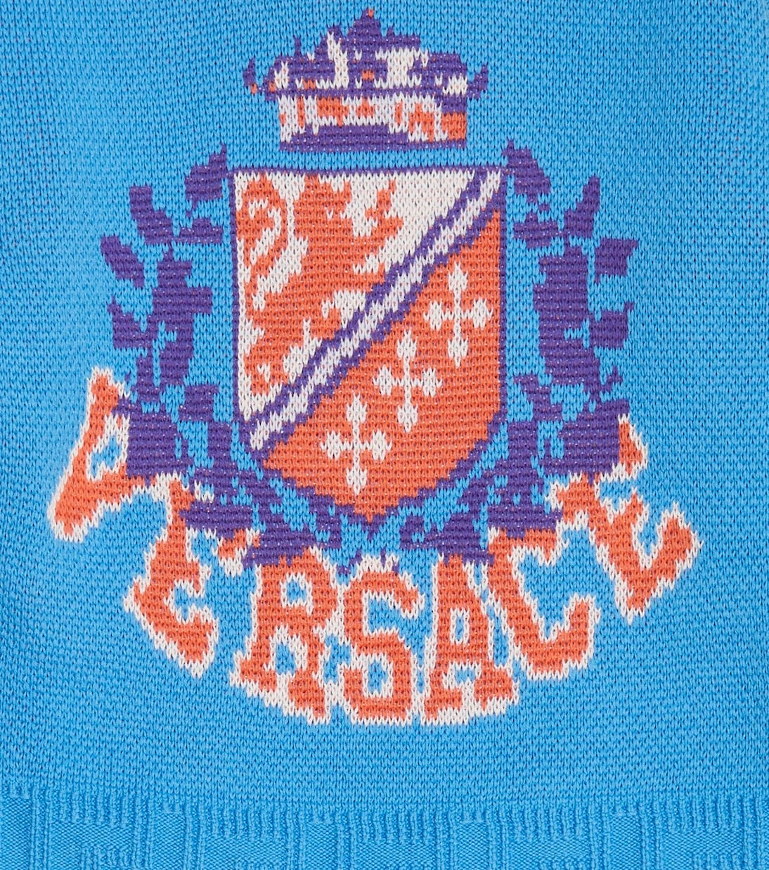 Versace Kids - Intarsia cotton sweater