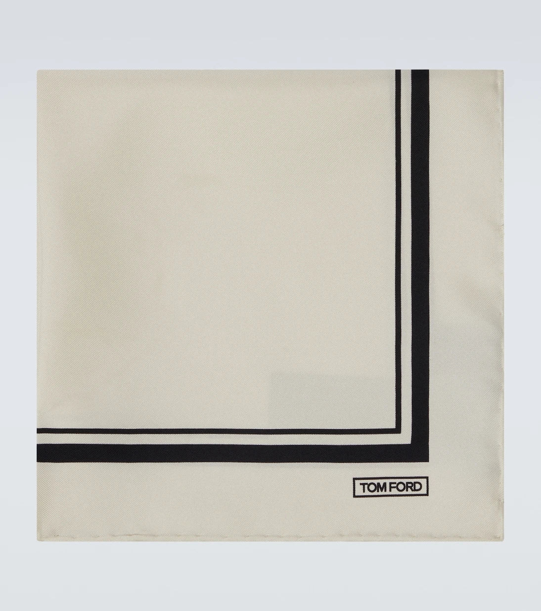Tom Ford - Printed silk twill pocket square