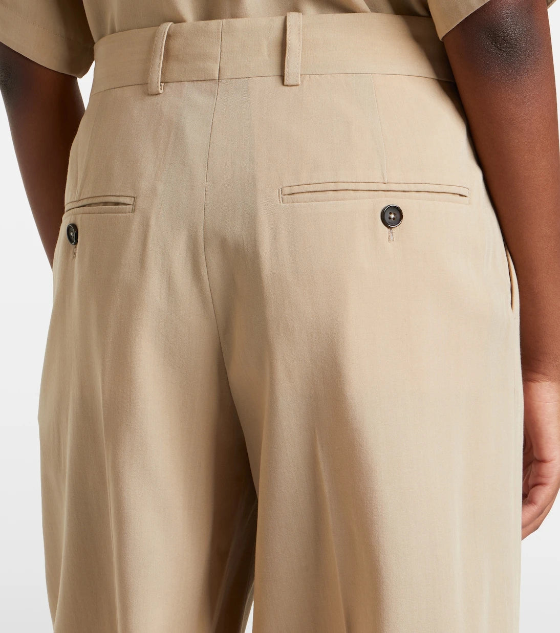 Toteme - High-rise Bermuda shorts