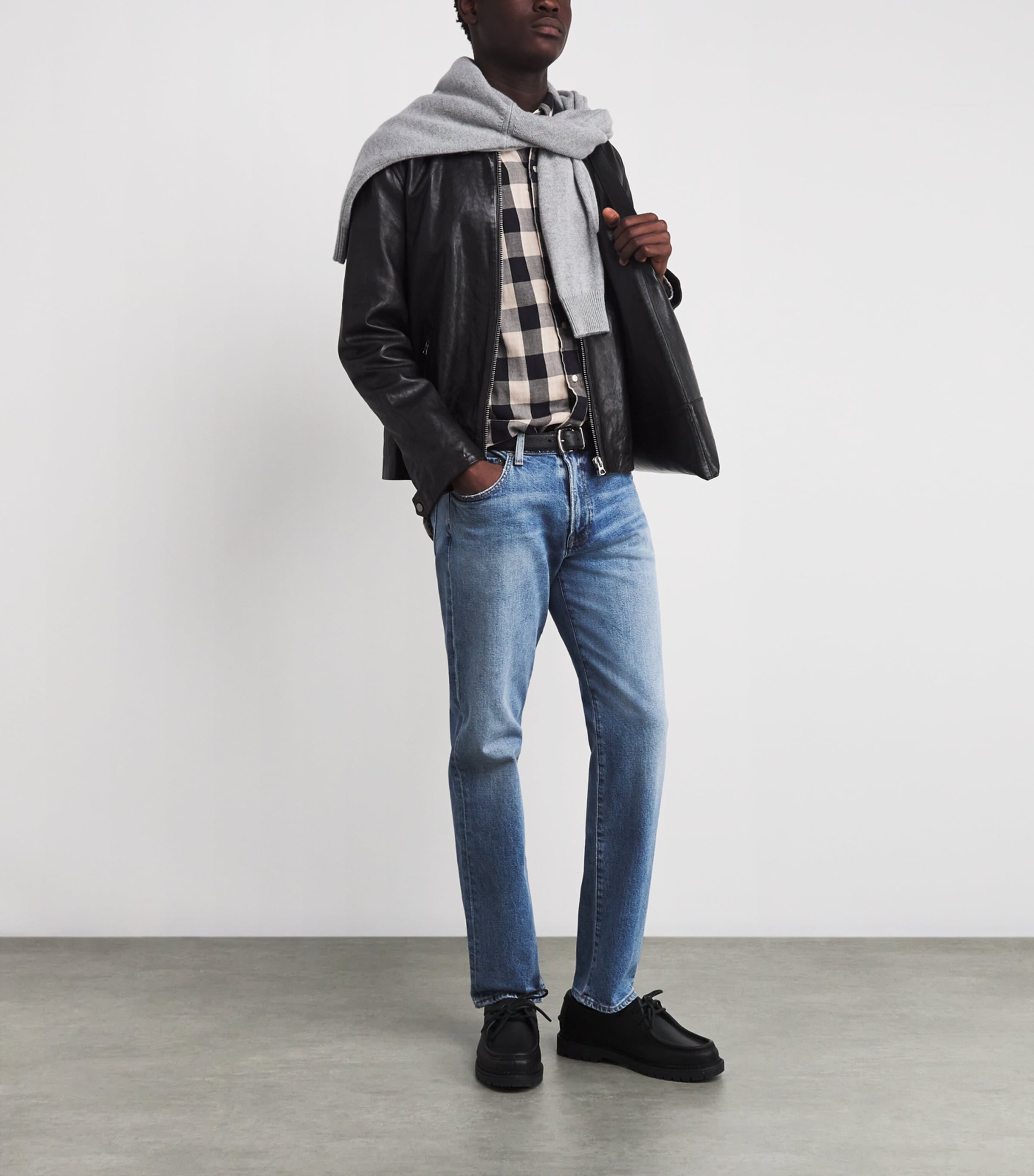 Double-Faced Check Shirt