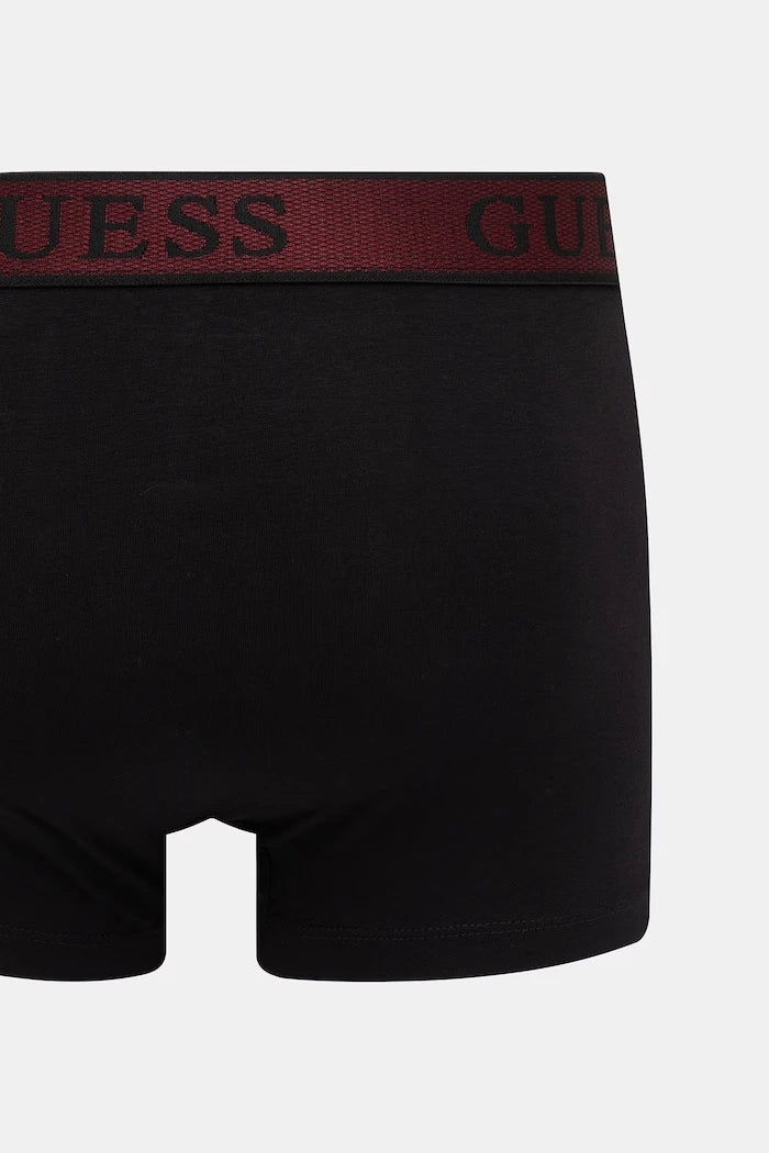 Guess Erkek Pamuklu Elastan Boxer JOE 3'lü