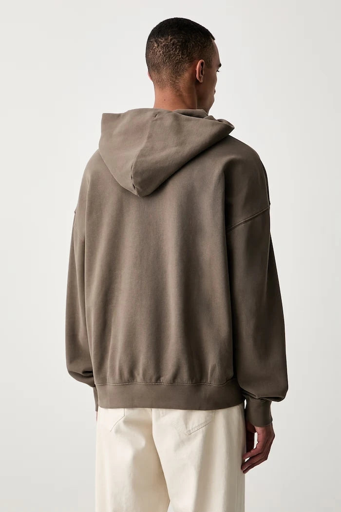 Levi's kapüşonlu erkek pamuklu sweatshirt SOFT CROPPED