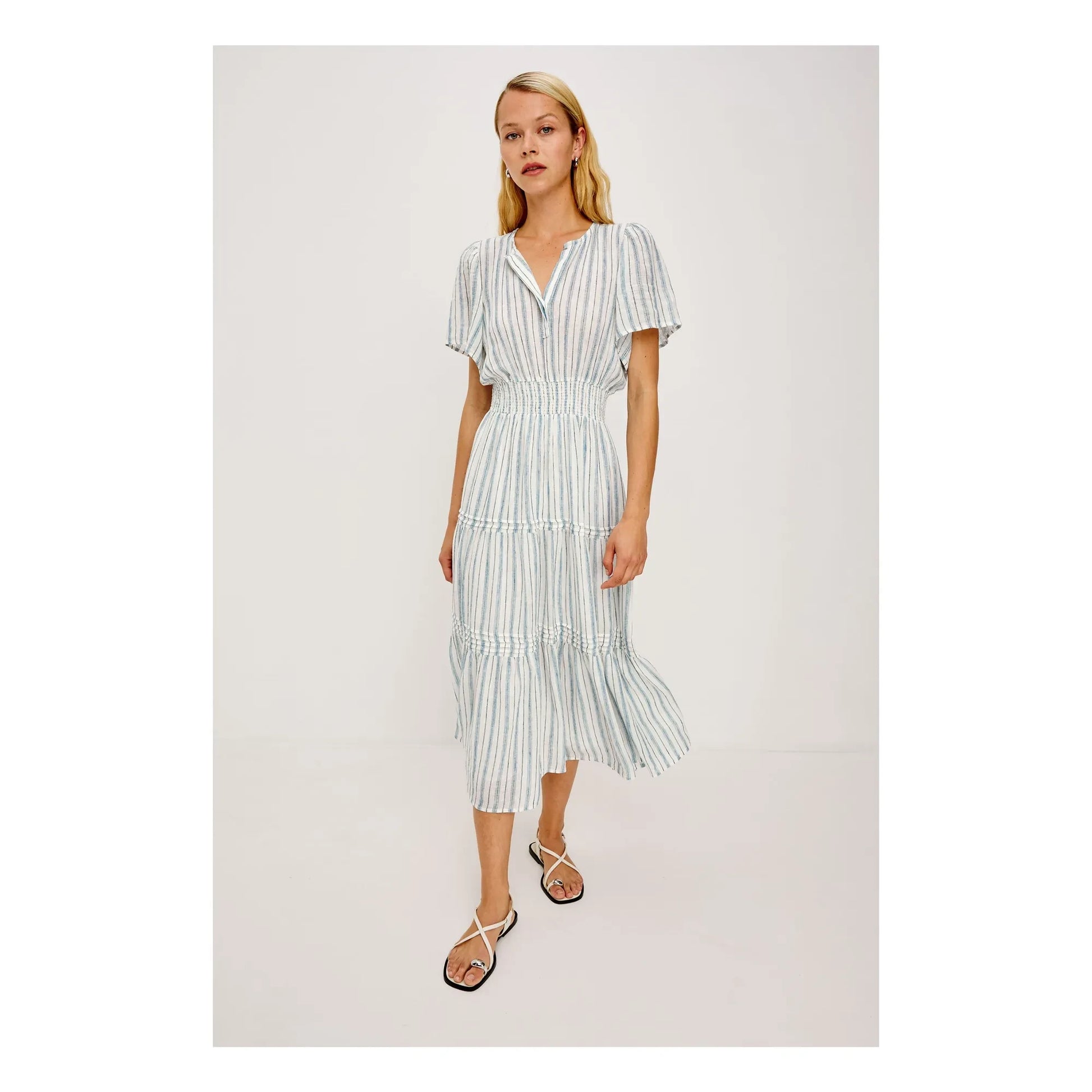 Rails - Cannes Stripes Dress | Light blue