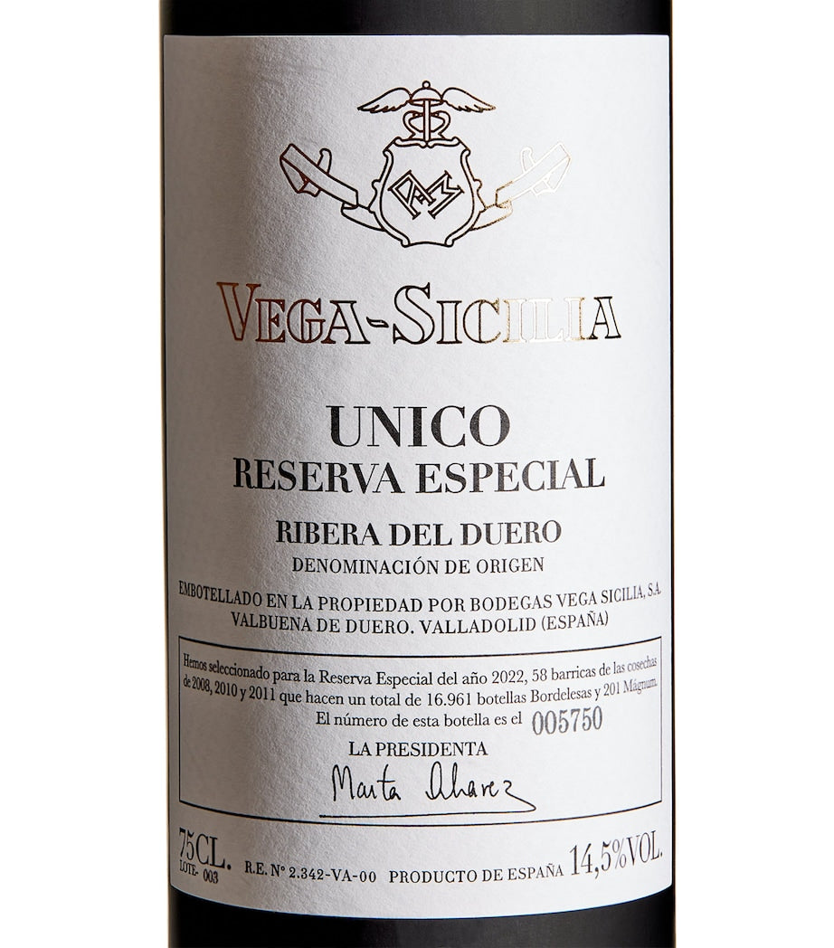 Vega Sicilia Unico Reserva Especial Non-Vintage (75cl) - Ribera del Duero, Spain