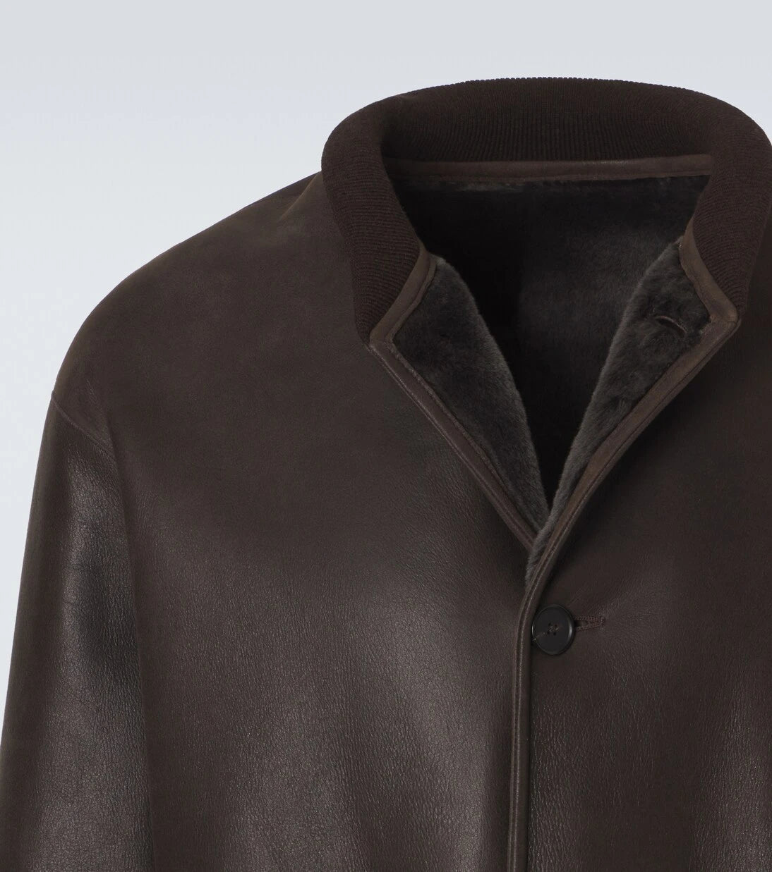 A.Presse - Shearling-lined jacket