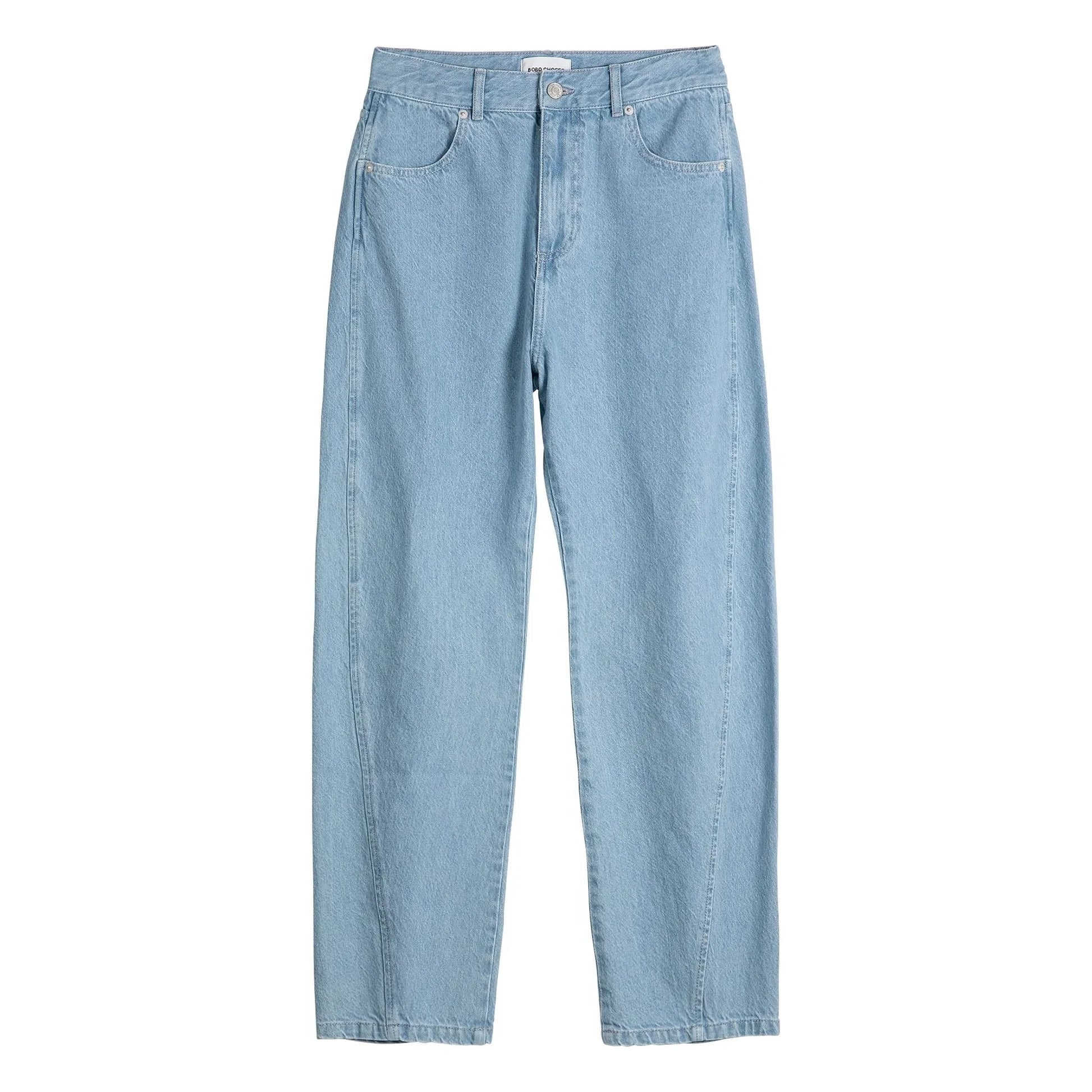 Bobo Choses - Organic Cotton Pear Pants | Light Blue